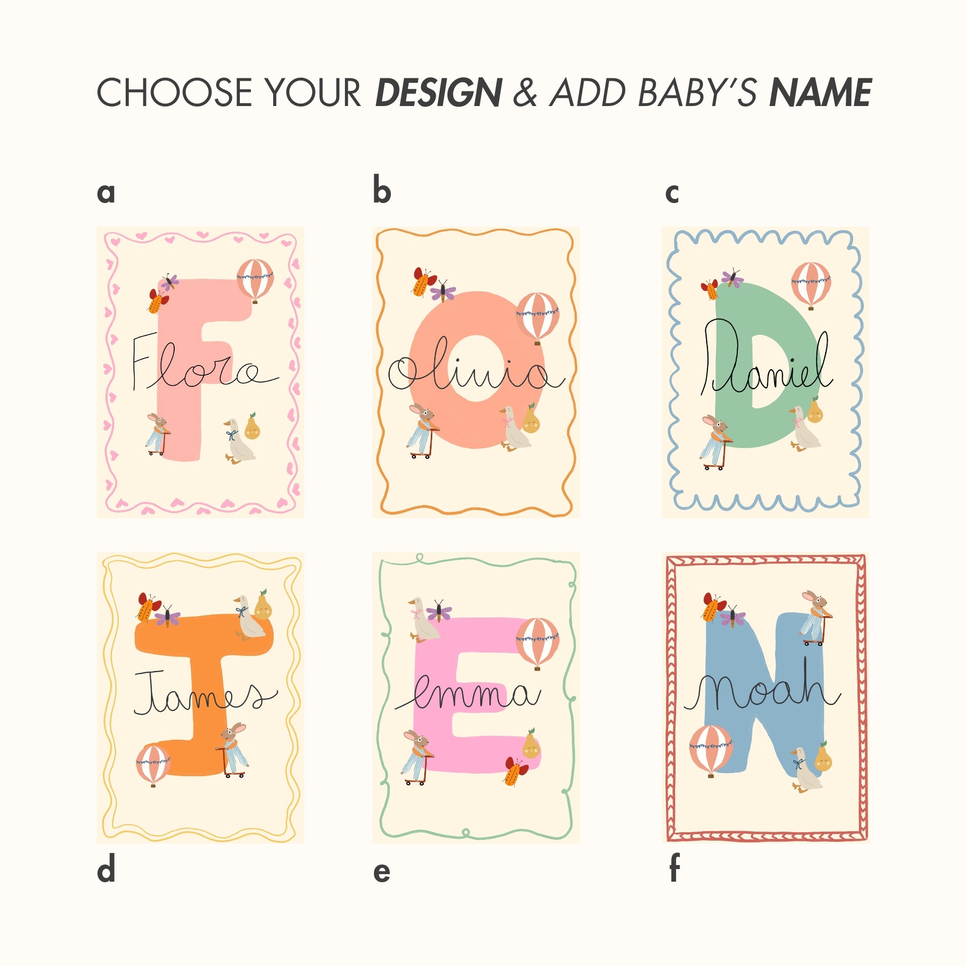 Décoration murale personnalisée avec le prénom de la chambre d'enfant