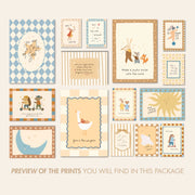 Christian Nursery Wall Art Set Vol. 2 – 16 Printable Designs