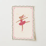 Ballerina Bunny – Nursery & kids wall art