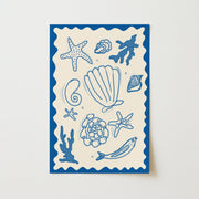 Ocean Shells and Sea Life – Coastal Wall Art