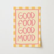 Good Food Good Mood – Kitchen Wall Art