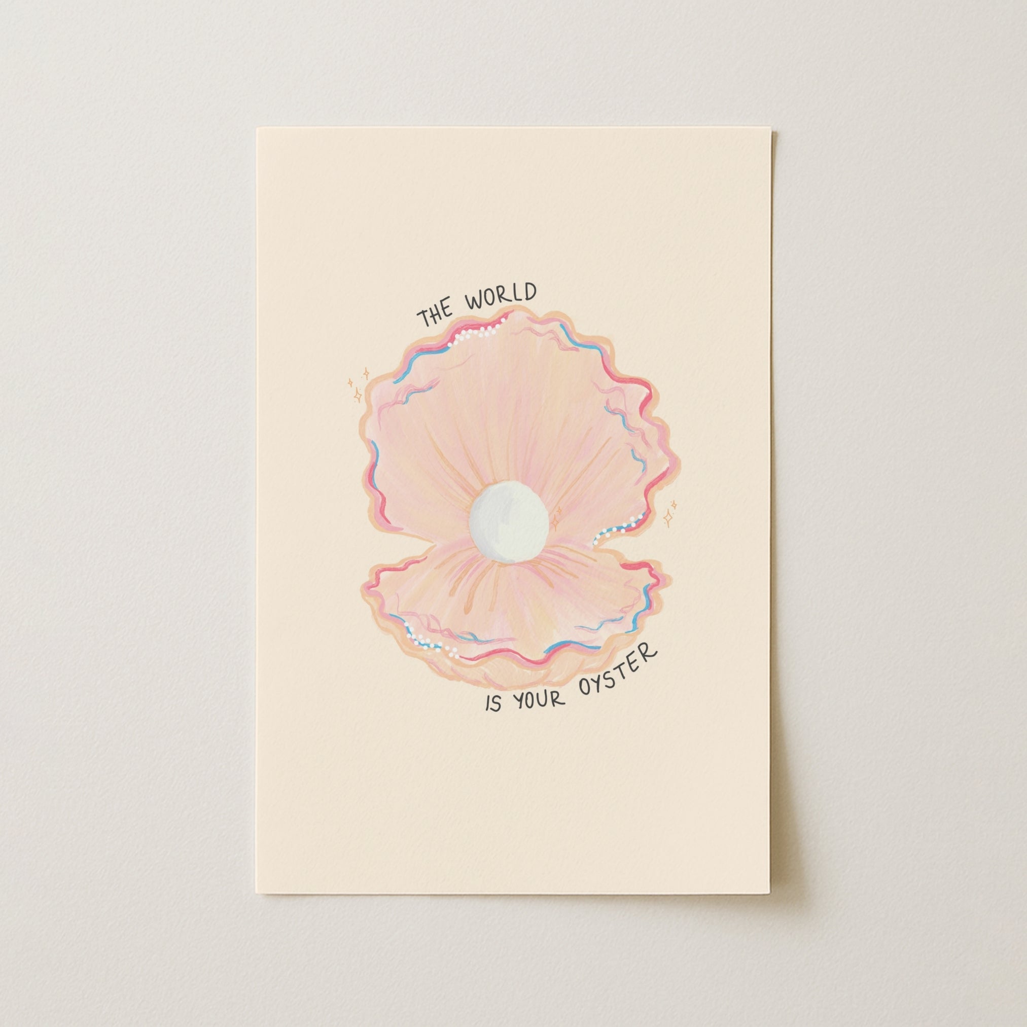 Trendy Summer Coastal Poster