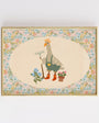 Gardening Goose Vintage Nursery Print – Retro Animal Wall Art
