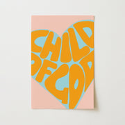 Child of God Colorful – Christian Wall Art