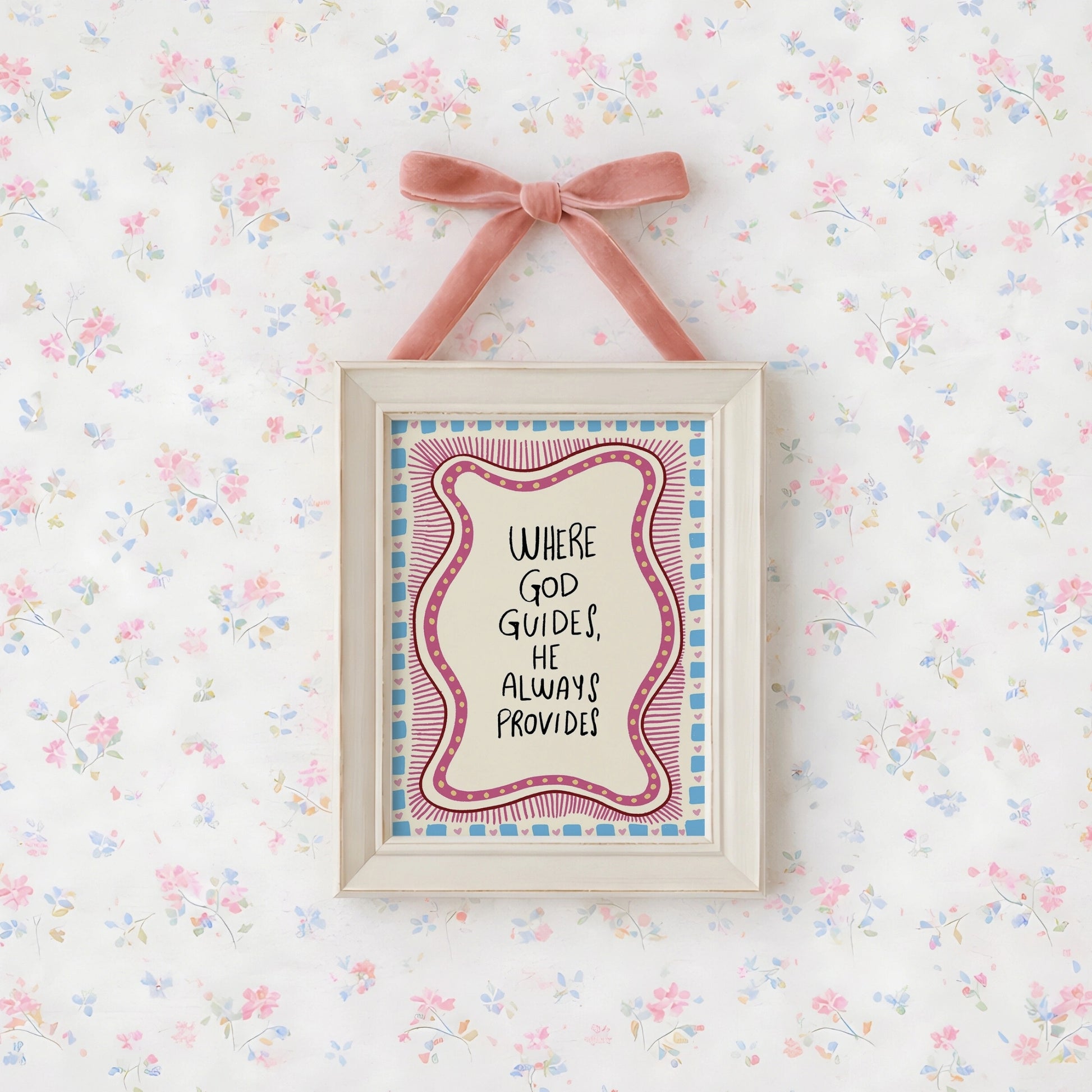 Art mural chrétien féminin