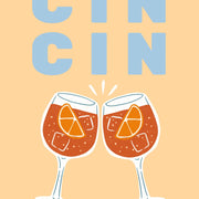 Cin Cin Cocktail – Kitchen Wall Art