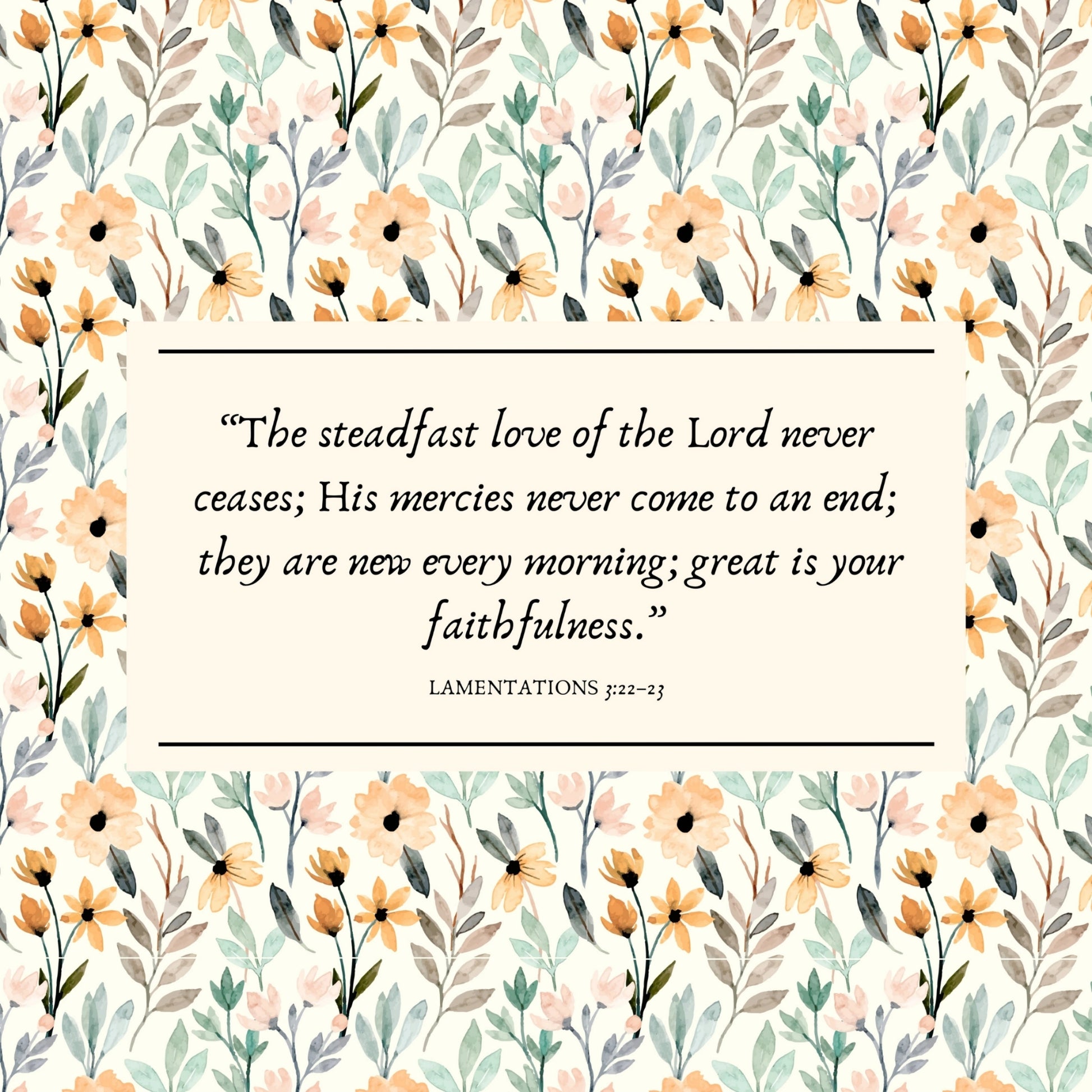 Décoration élégante inspirée des Écritures