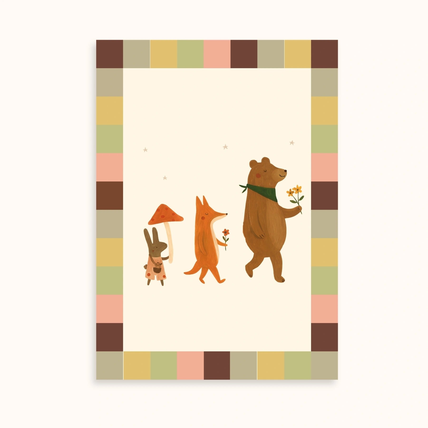Woodland Nursery Wall Art Set of 4