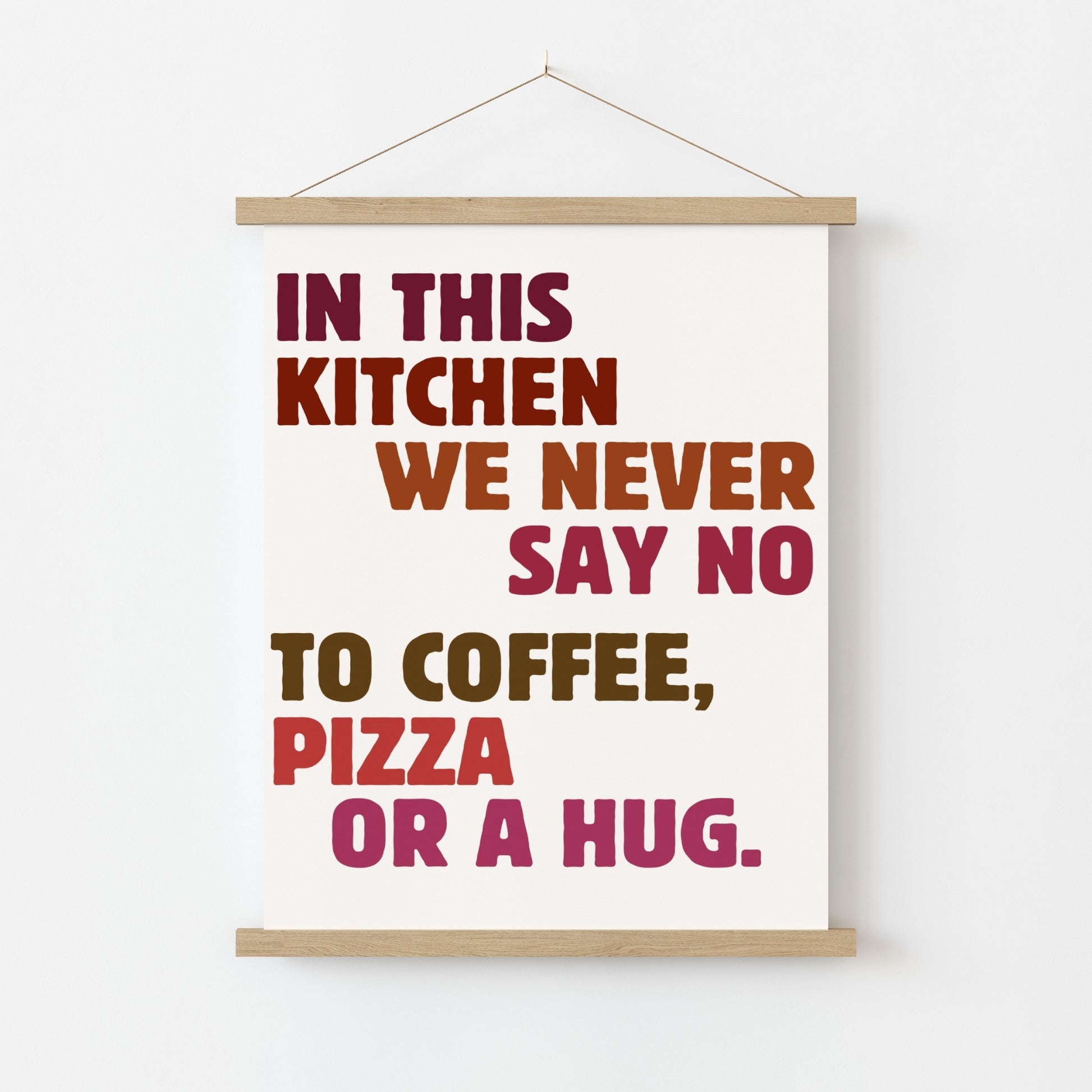 Funny Kitchen Wall Art – Quote Print