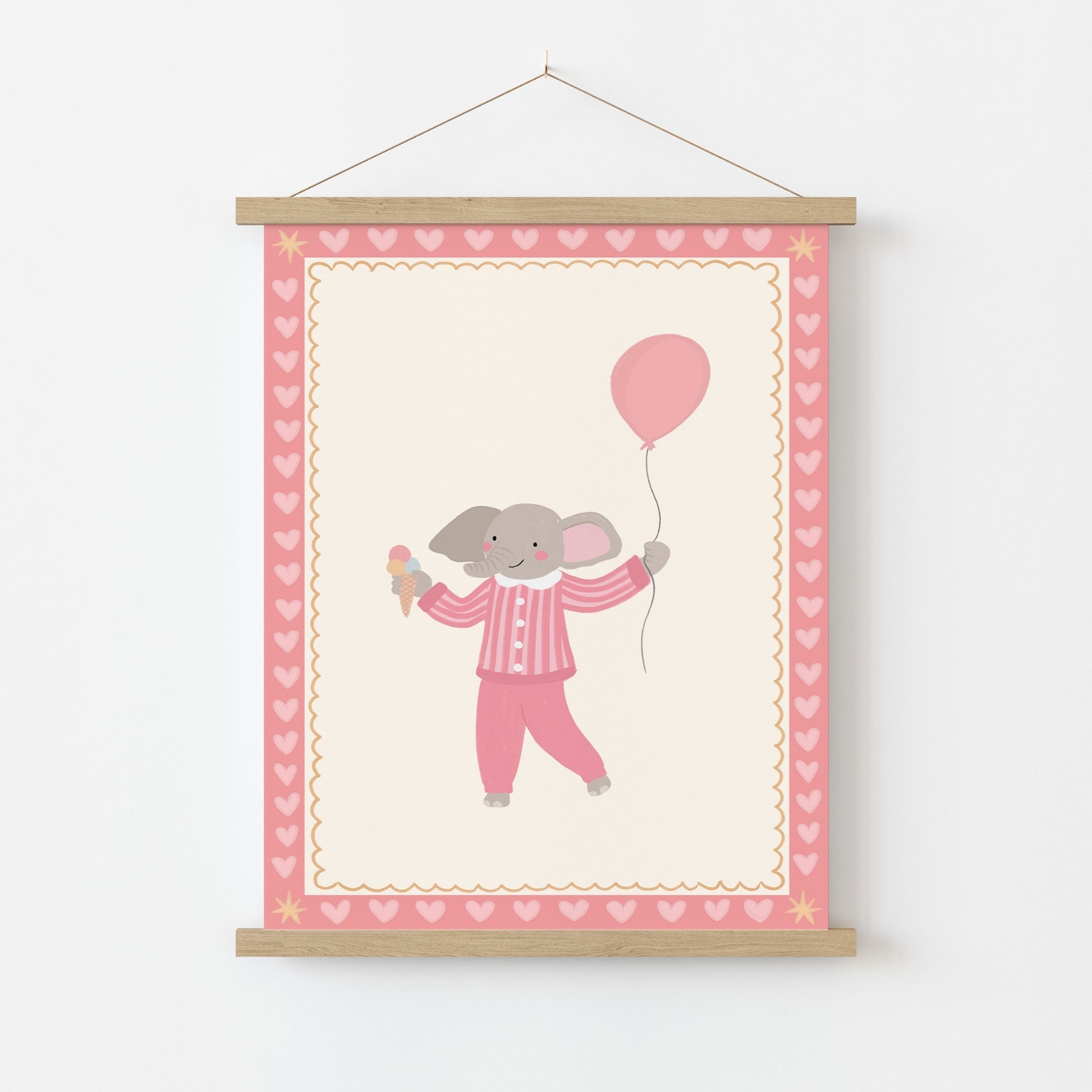 Soft Pink Kids Room Decor