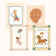 Little Explorer Adventure – Lot de 4 posters