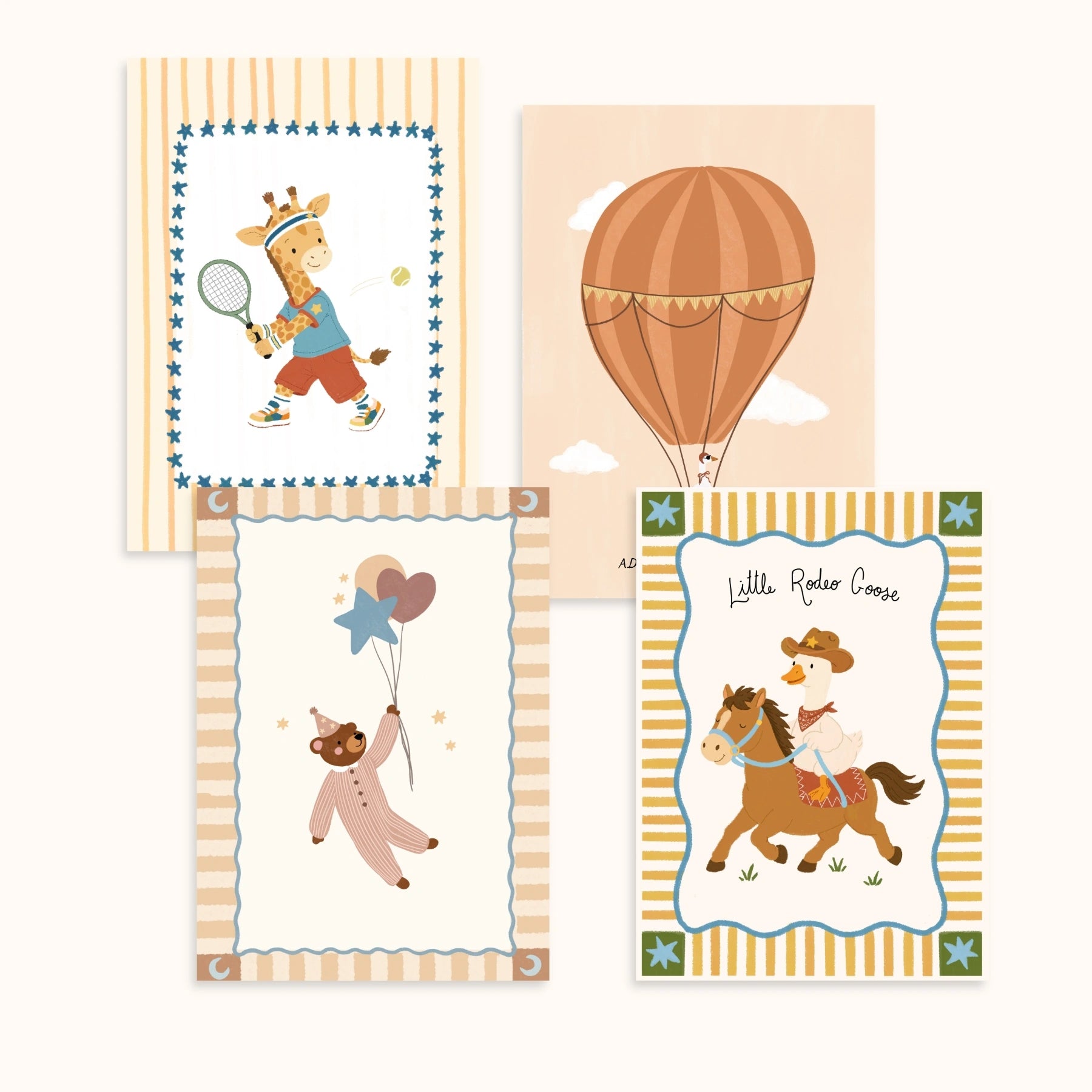 Magical Nursery Wall Art Set of 4