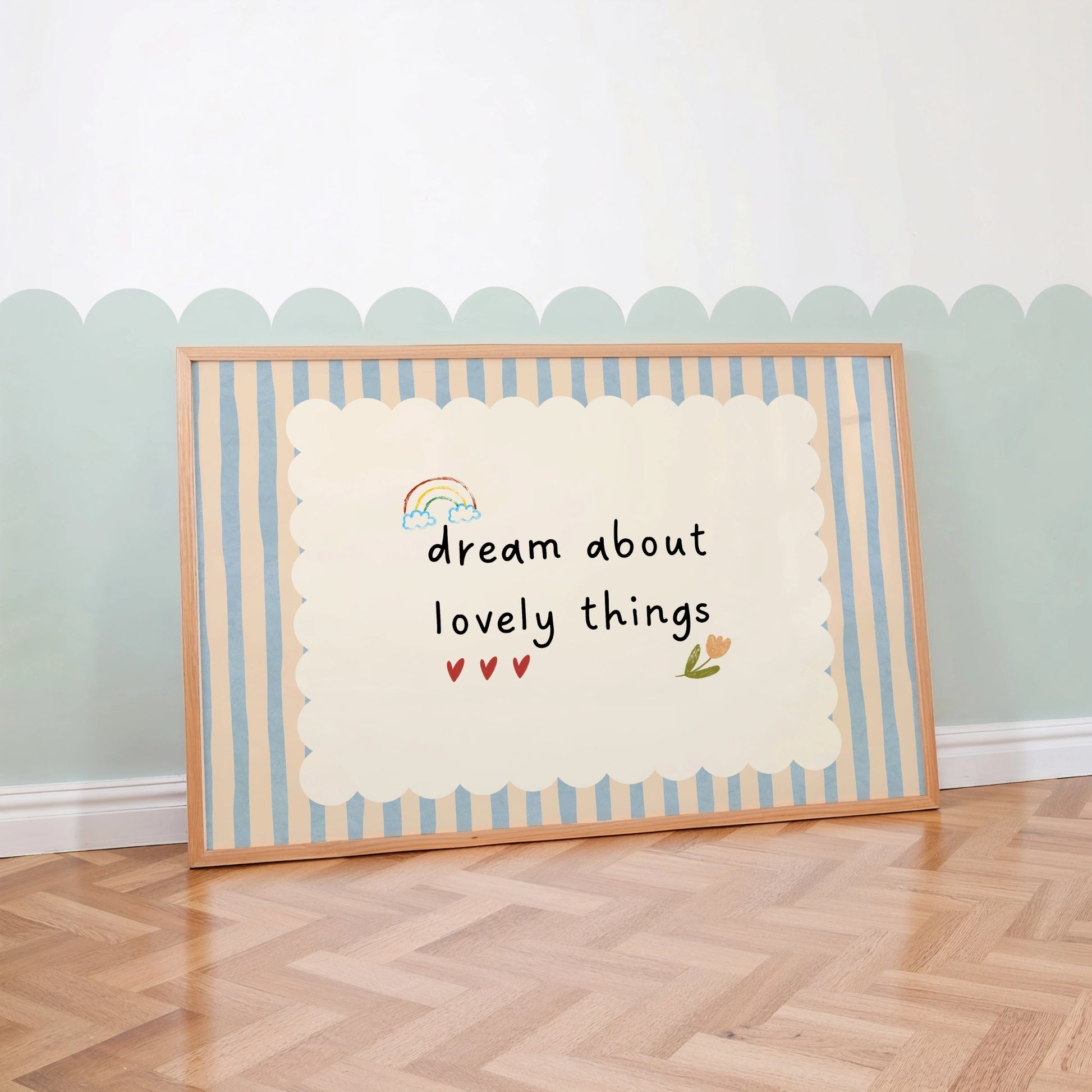 Impression pour chambre d'enfant : chiot et chaton – Décoration murale animalière mignonne pour enfants