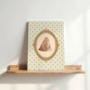 Bear Family – Nursery & Kids Canvas Wall Art