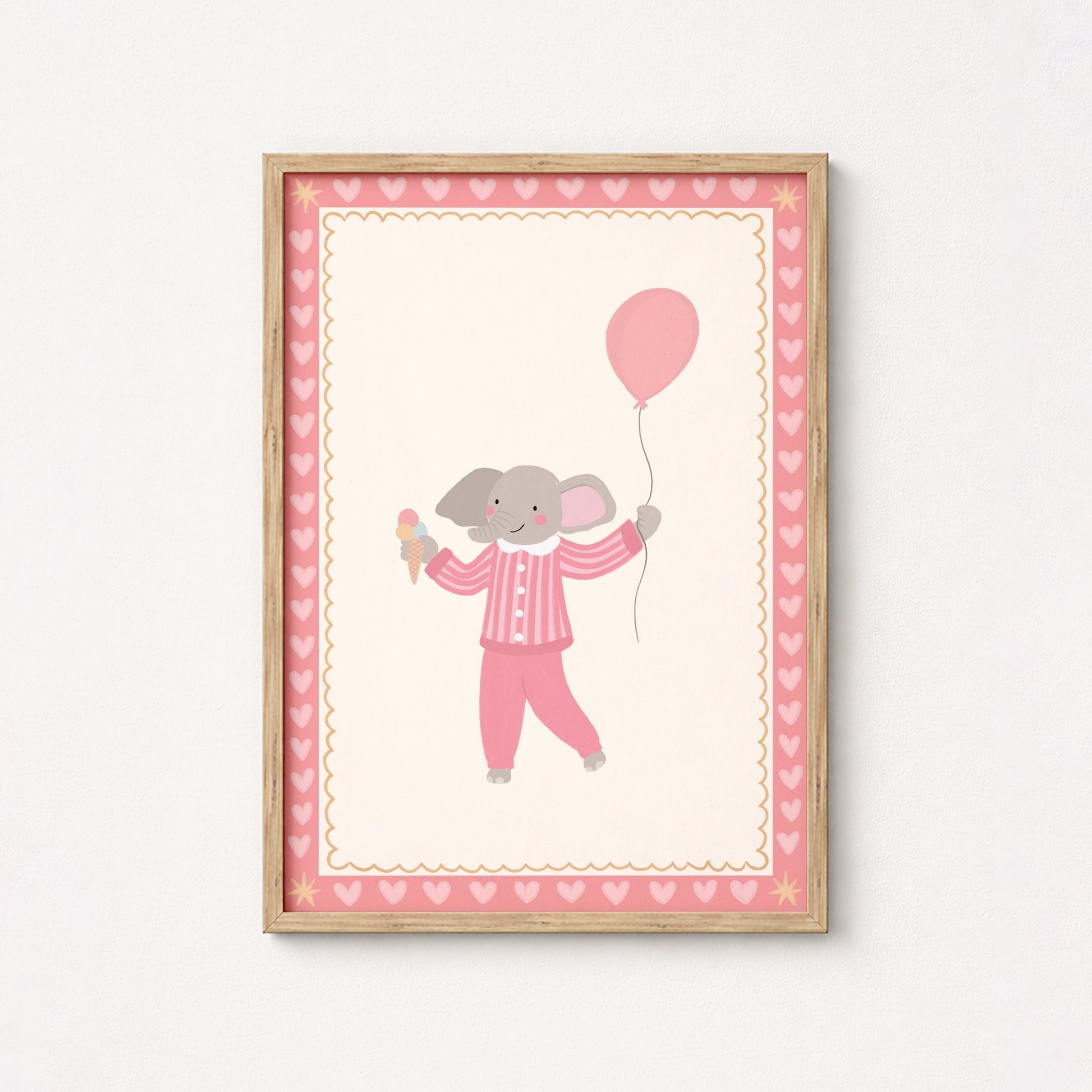 Soft Pink Kids Room Decor