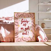 Giddy Up or Get Out – Coastal Wall Art