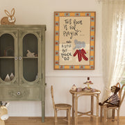 This Room Is for Playin’ – Poster per bambini