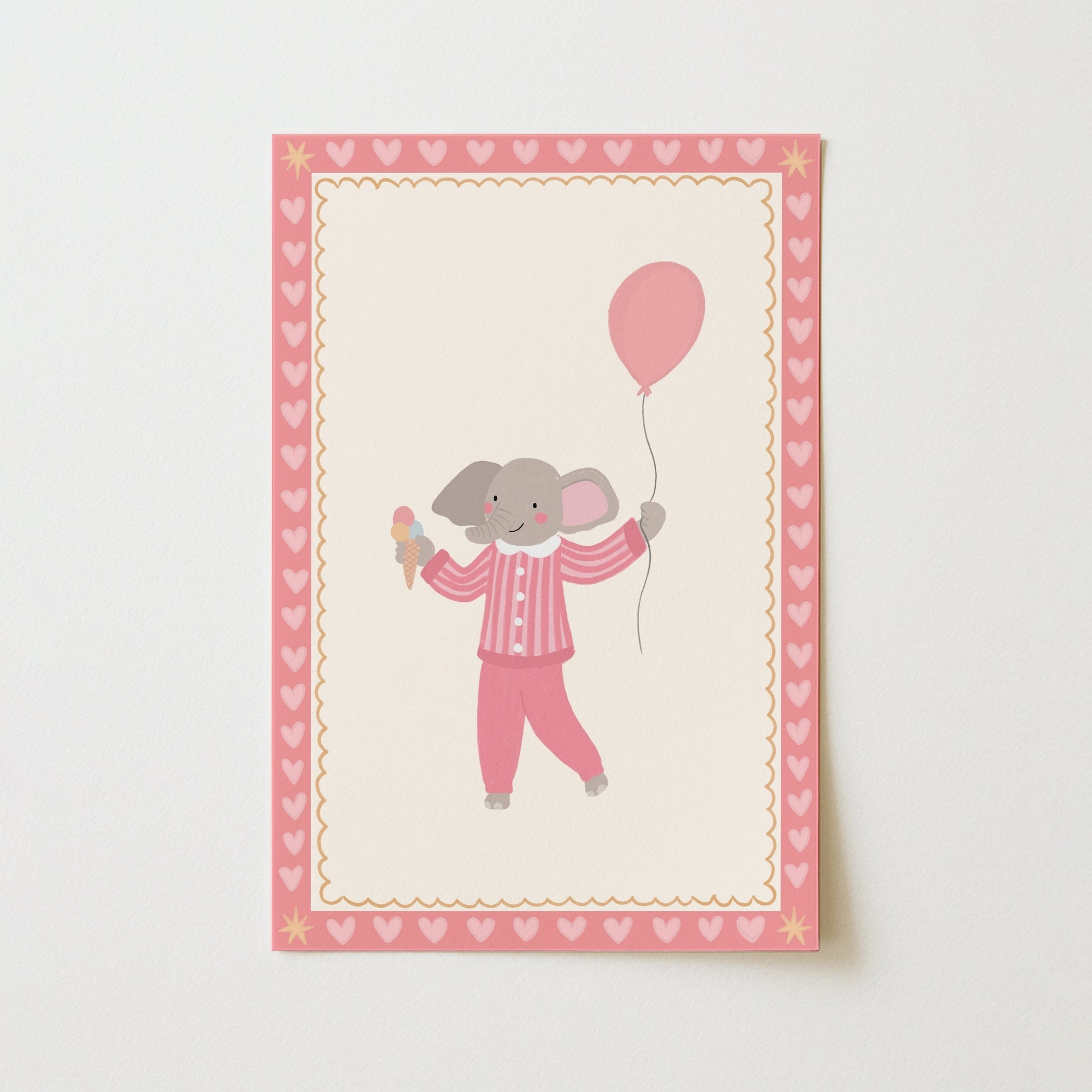 Soft Pink Kids Room Decor