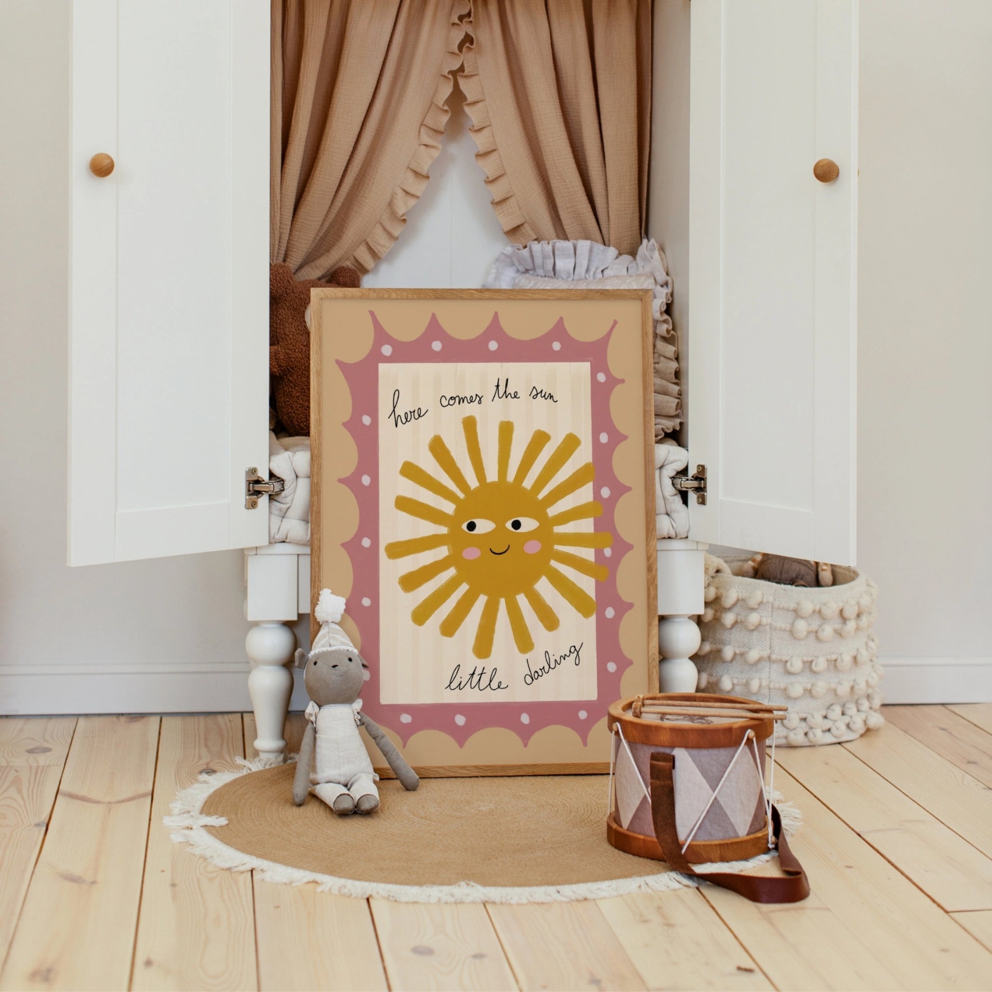 Smiling Sun Wall Art