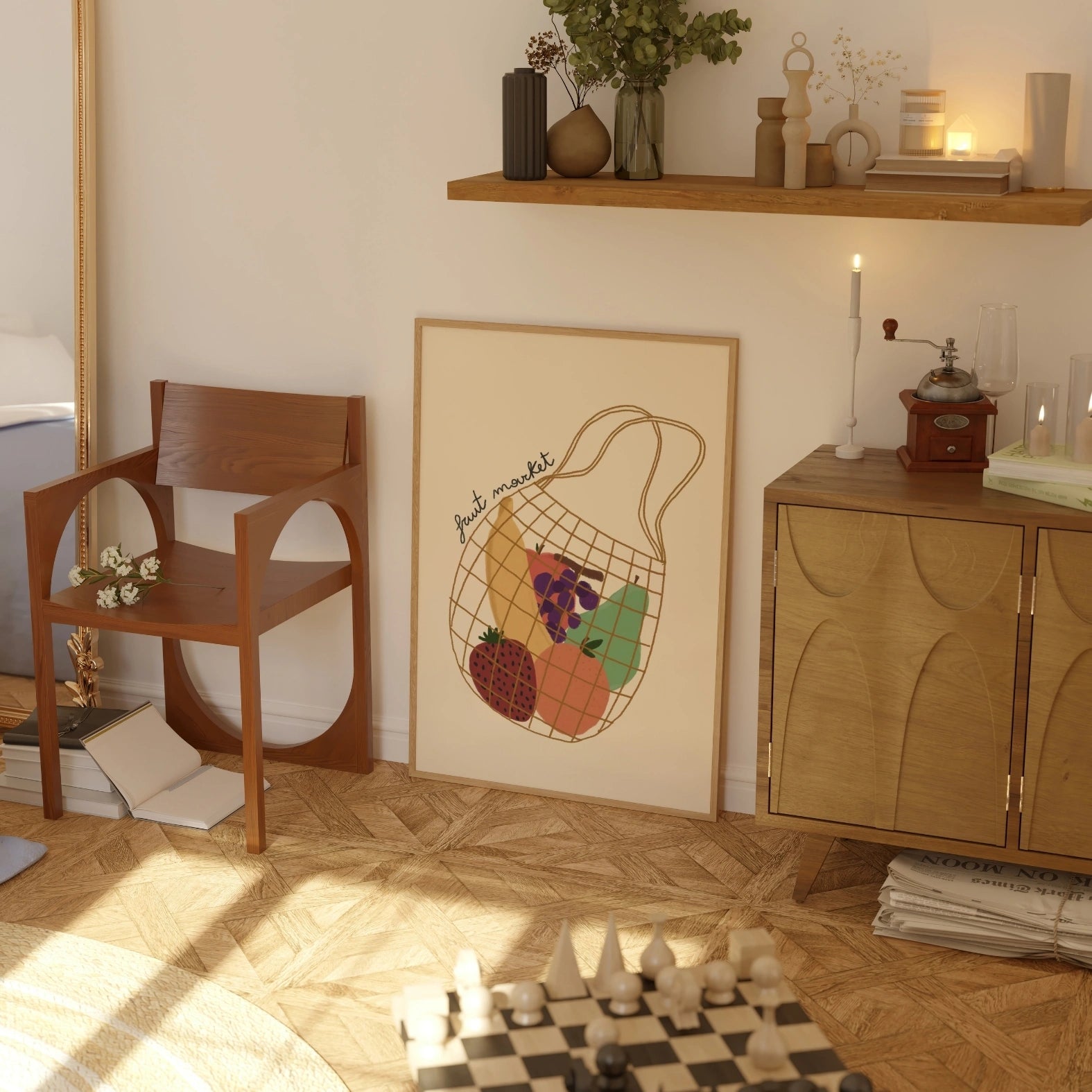 Vintage Kitchen Poster