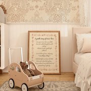 A Gentle Story of Jesus Love – Nursery & kids wall art