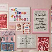 Bookish Wall Art Bundle Vol. 1 – 100+ Printable Designs