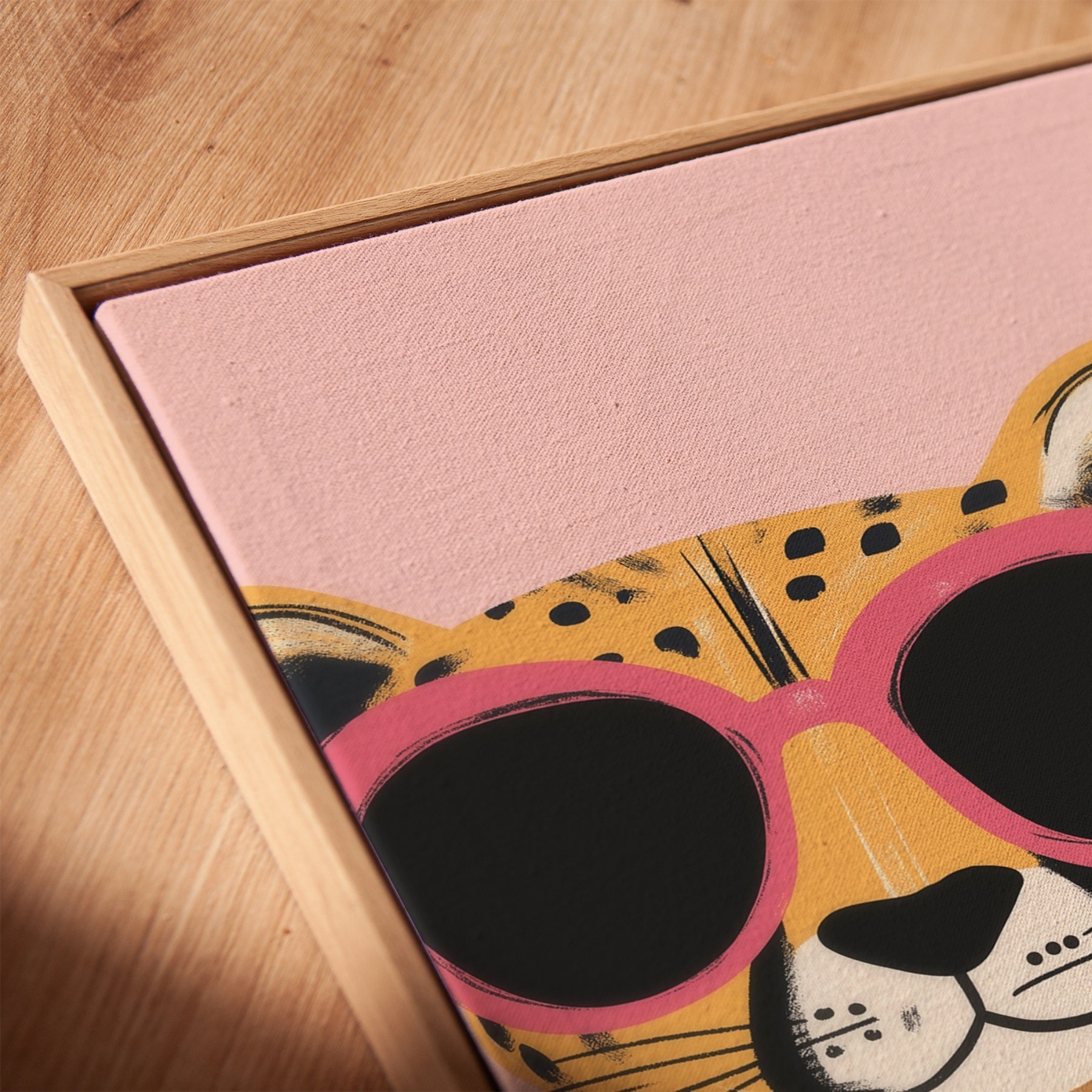 Cool Cheetah Canvas Wall Art