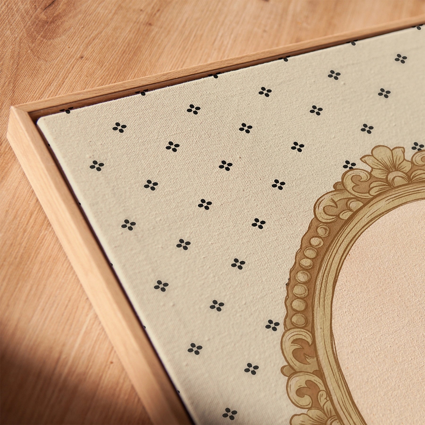 Bear Family Nursery Canvas Print