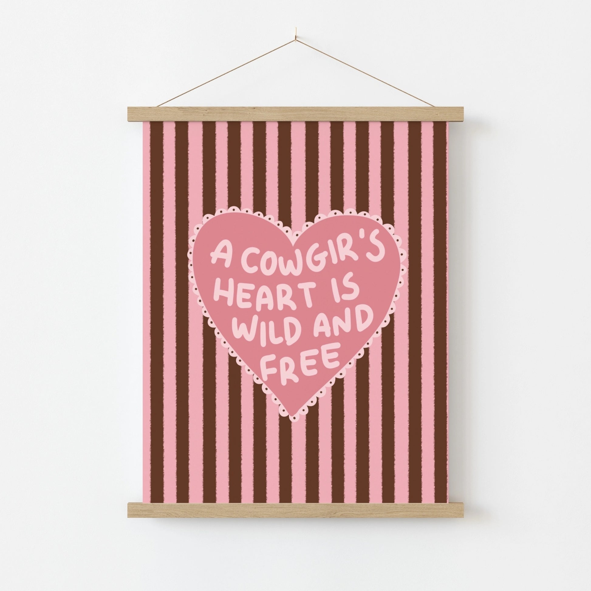 Cowgirl Quote Wall Art