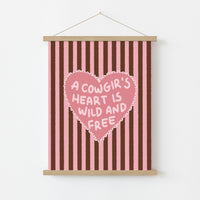 Cowgirl Quote Wall Art