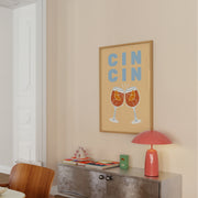 Cin Cin Cocktail – Kitchen Wall Art