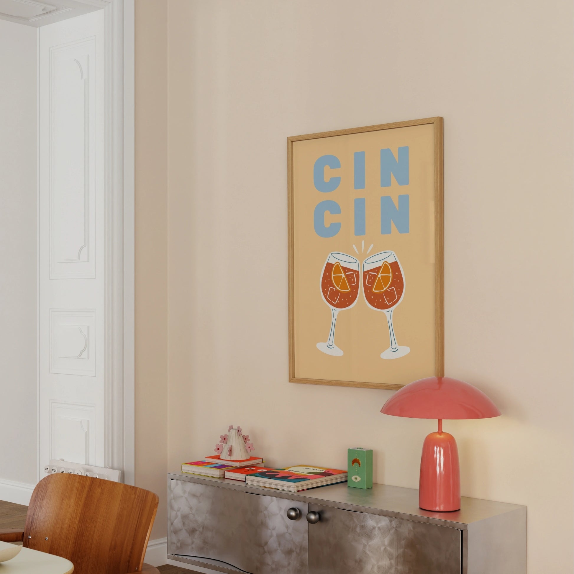 Cin Cin Cocktail Wall Art