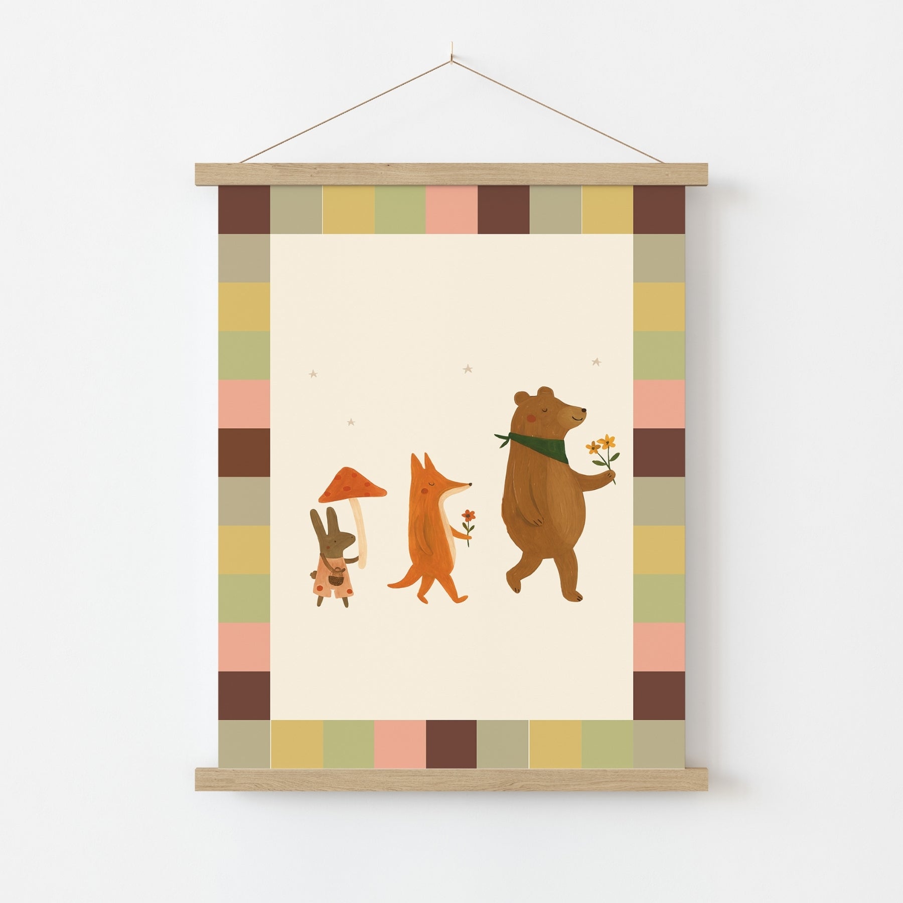 Woodland Friends Print