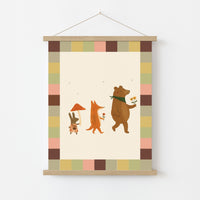 Woodland Friends Print