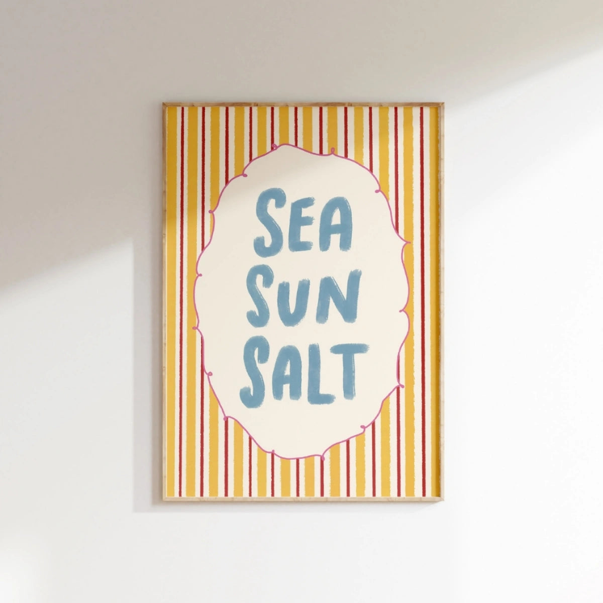 Sea Sun Salt, Coastal Wall Decor