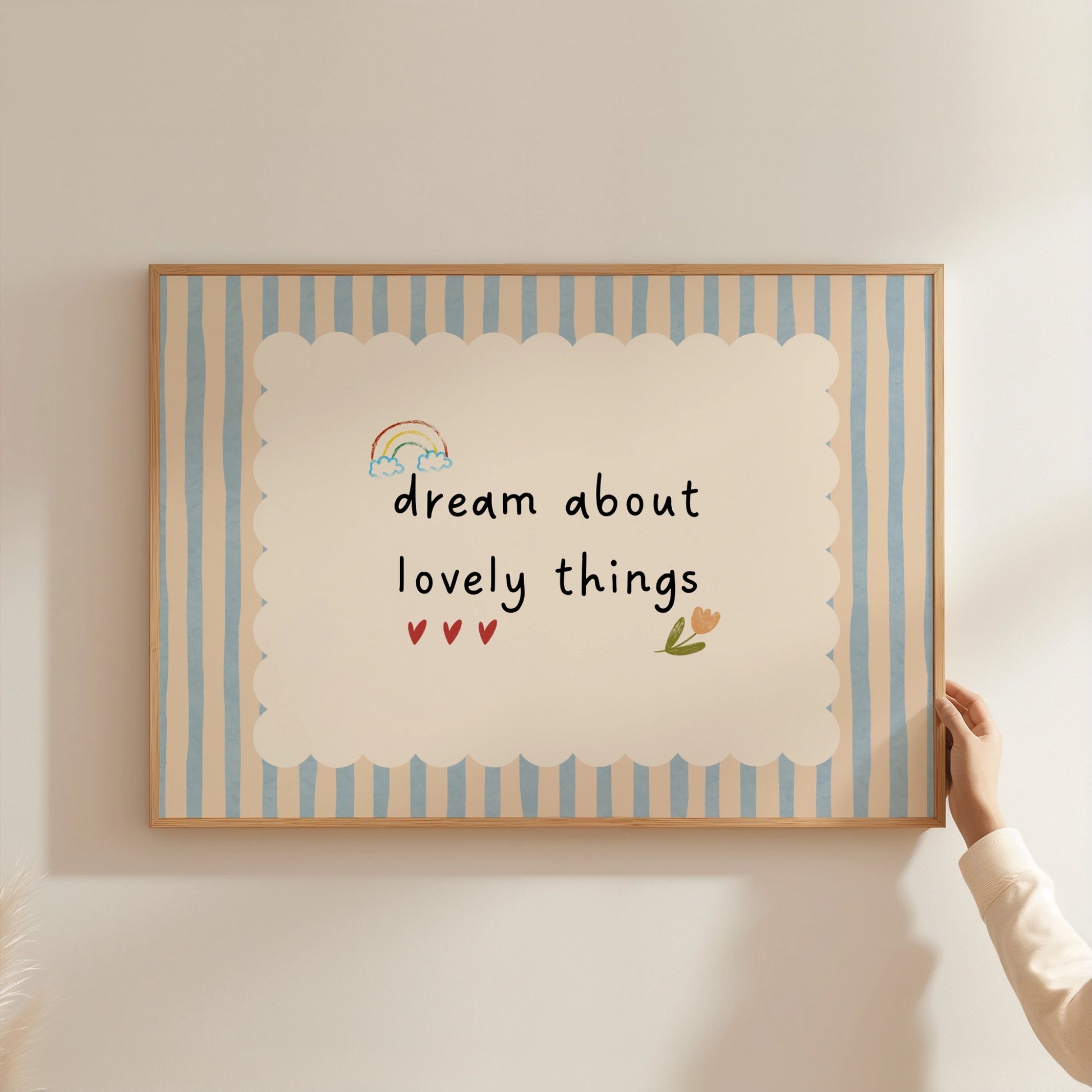 Impression pour chambre d'enfant : chiot et chaton – Décoration murale animalière mignonne pour enfants