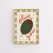 Olive You – Kitchen Wall Art