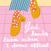 God Leads – Christian Wall Art