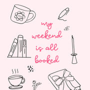 Weekend Booked – Bookish Wall Art
