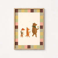 Woodland Friends Print
