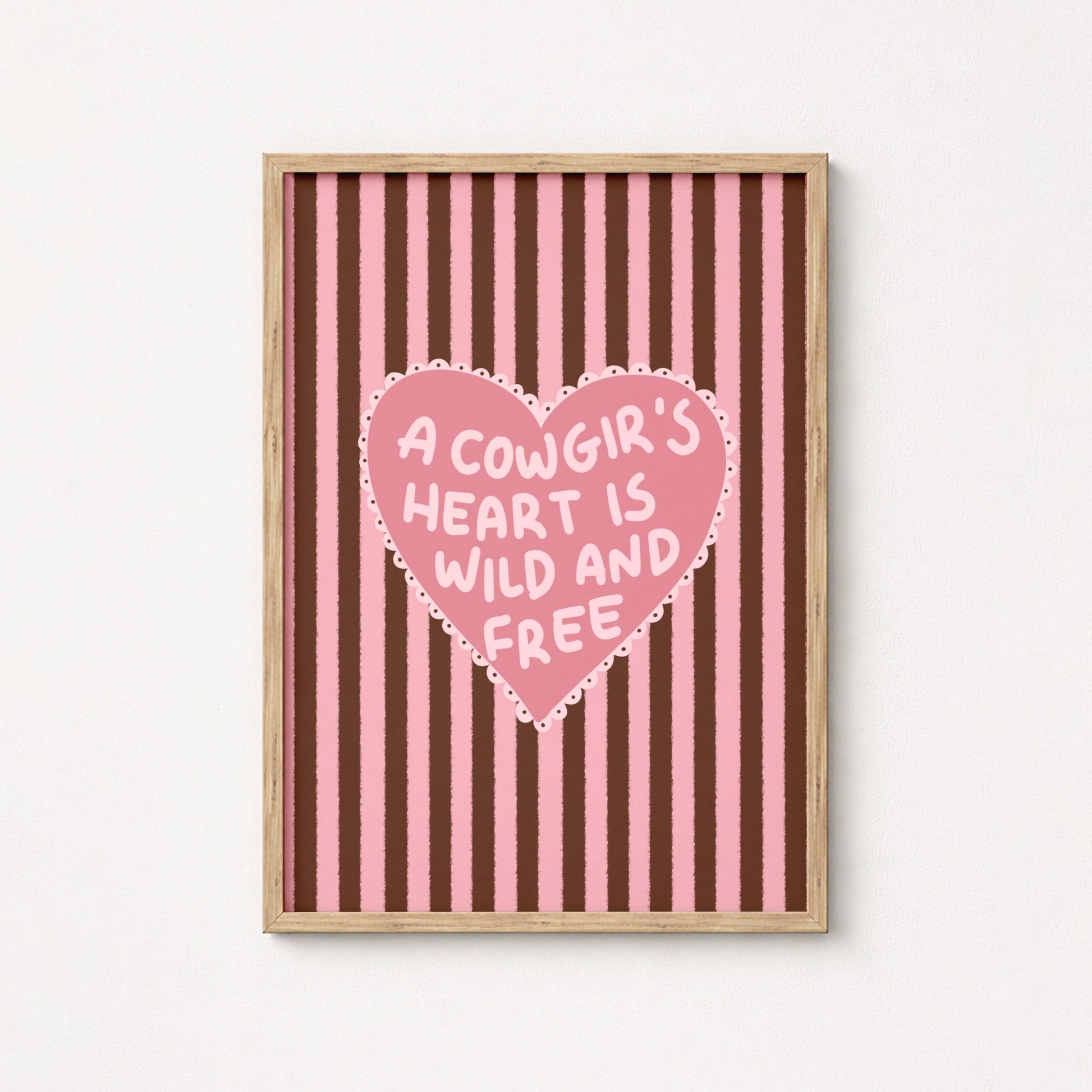 Cowgirl Quote Wall Art