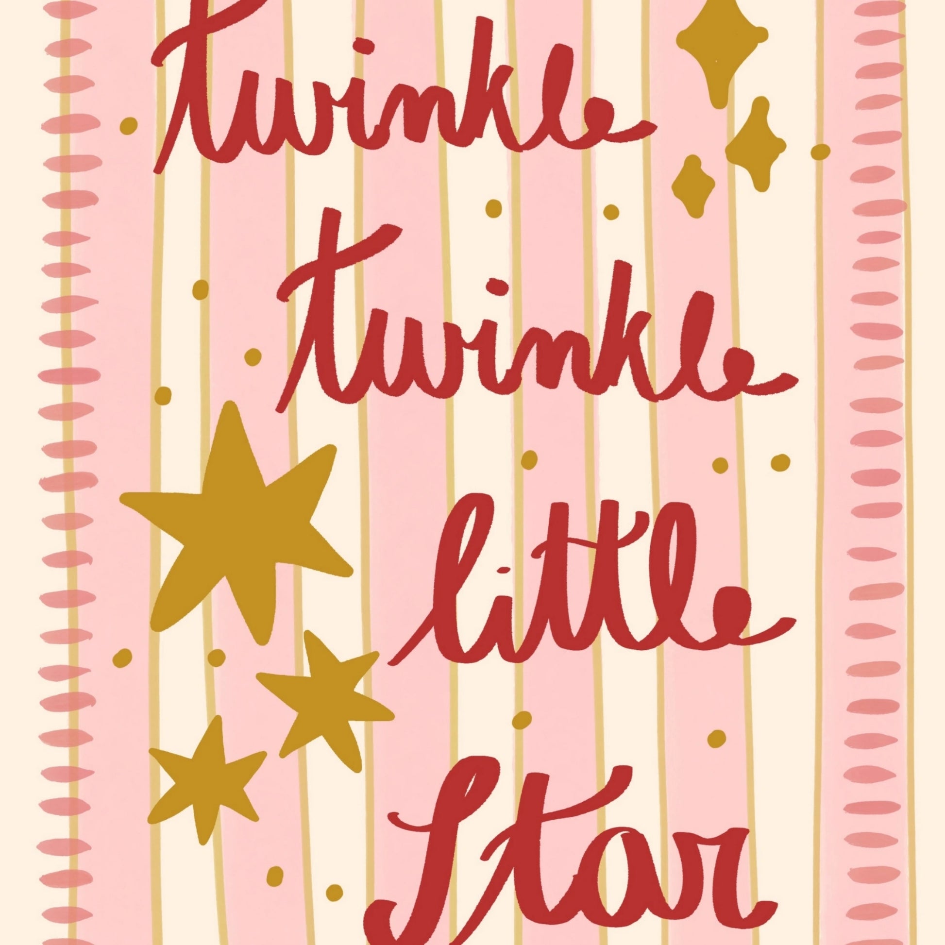 Brille, brille petite étoile