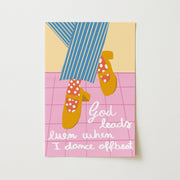 God Leads – Christian Wall Art