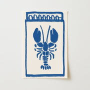 Blue Lobster – Coastal Wall Art