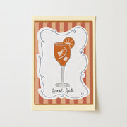 Aperol Spritz Cocktail – Kitchen Wall Art