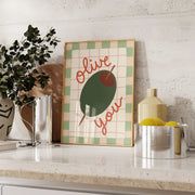 Olive You – Kitchen Wall Art