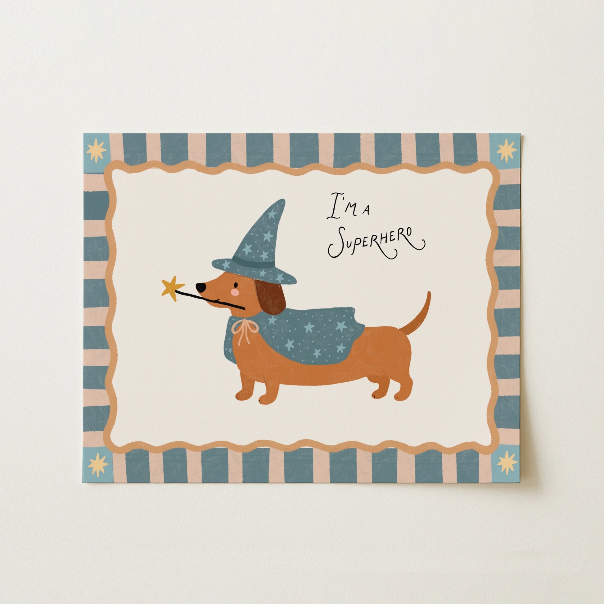 Stampa Cagnolino tenero per cameretta