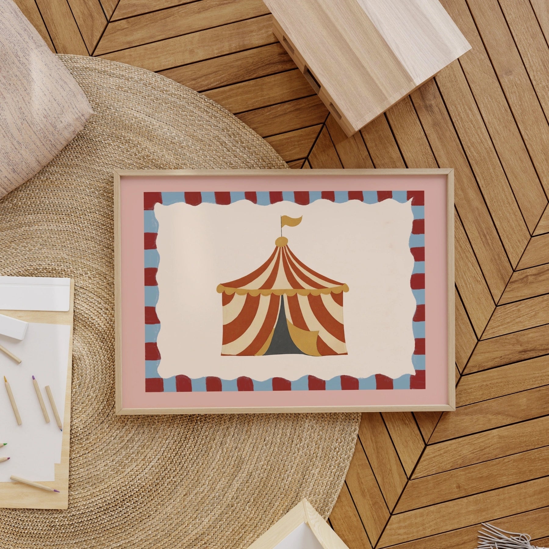 Retro Circus Print