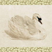 Swan Vintage – Póster infantil