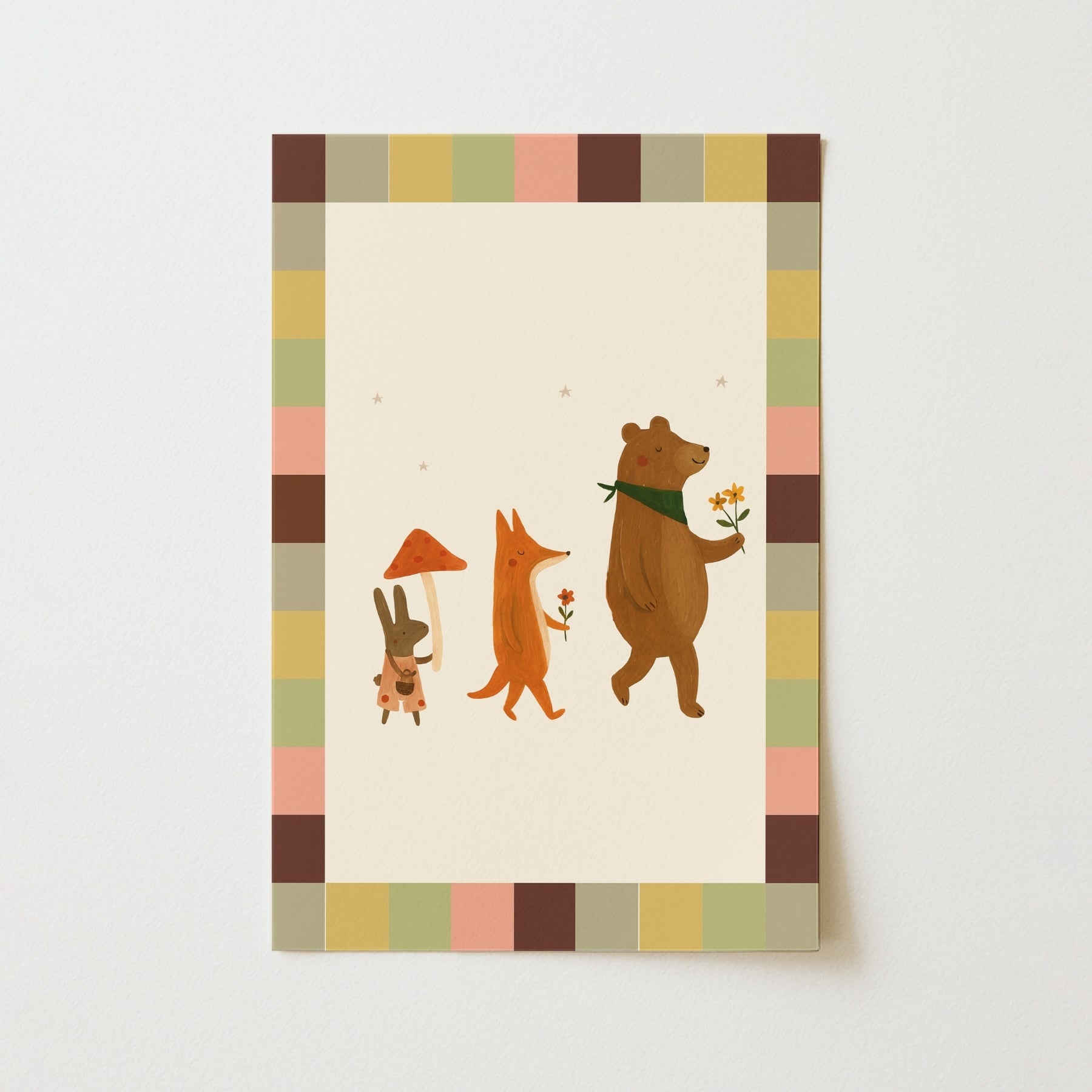 Woodland Friends Print